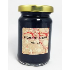 EZİLMİŞ BOYA  PİGMENT SİYAH 190CC